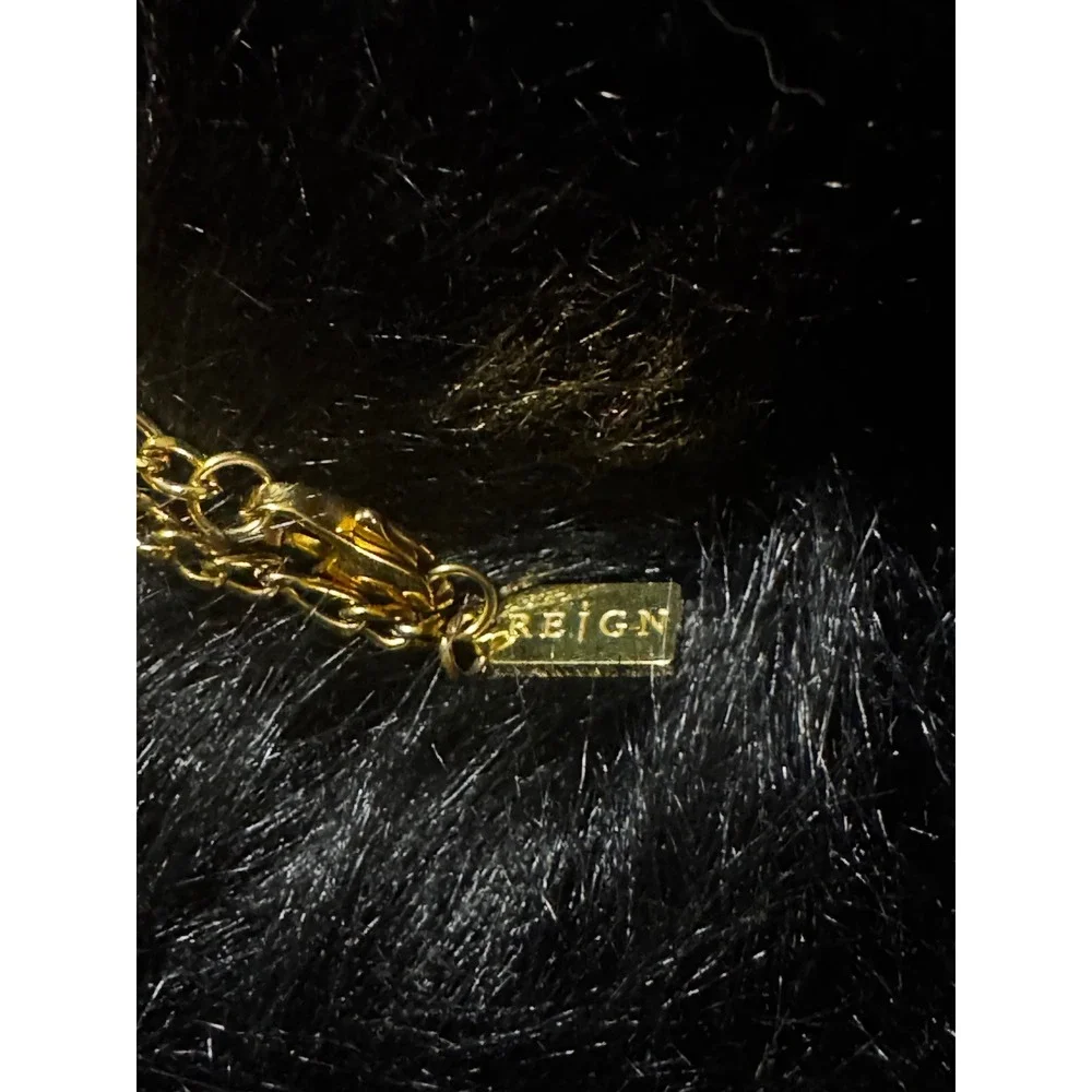 Reign Chains Archangel Michael Pendant 18K Gold Plated Stainless Steel Necklace